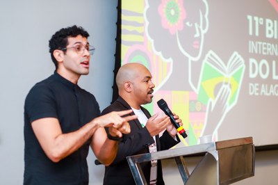 Café de lançamento da 11ª Bienal Internacional do Livro de Alagoas
