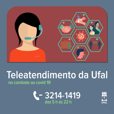 Ufal e Sociedade 53 - Teleatendimento da covid 19